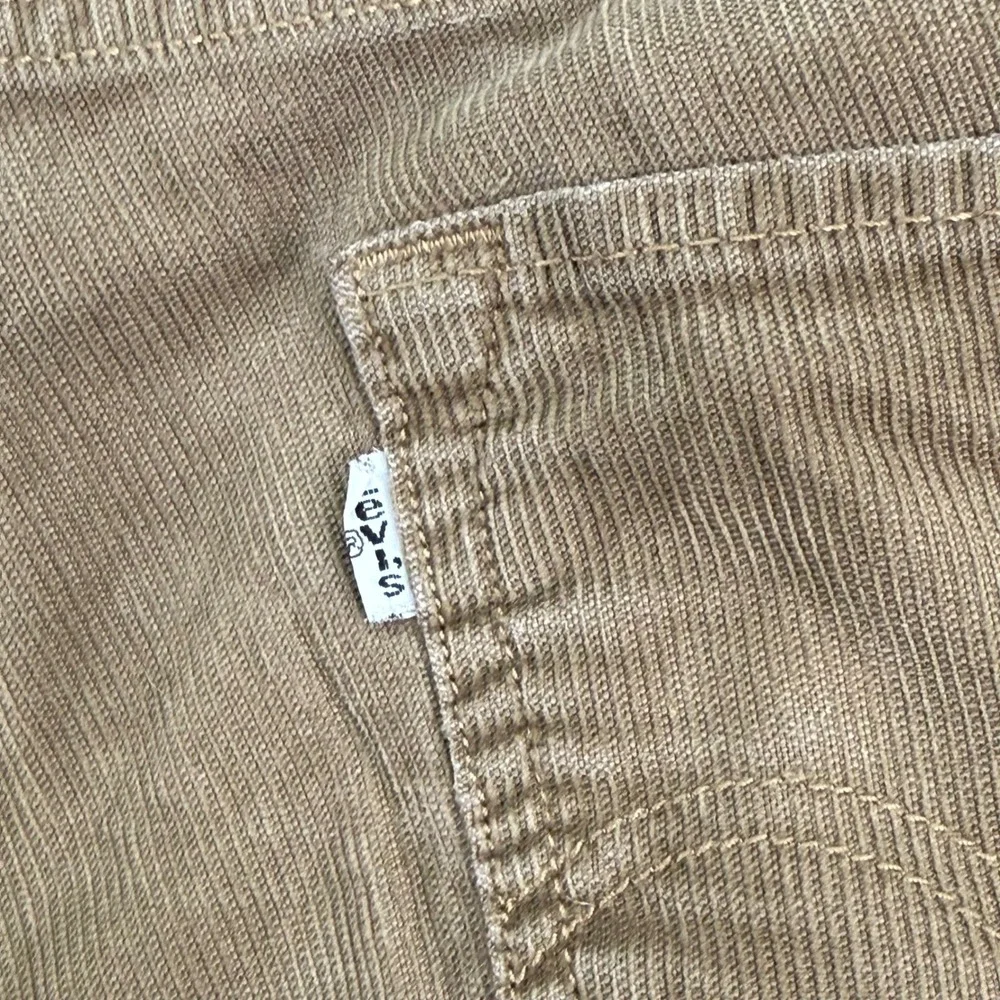 Levi's 511 Skinny Mens 32x30 Tan Khaki Corduroy‎ Stretch Pants 5 Pocket